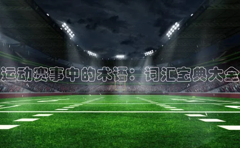 运动赛事中的术语：词汇宝典大全